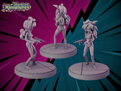 Hardcore Miniatures June 2023 Release: Bulma, Chi-Chi, Chiaotzu, Cloud, Deidara, GT Goku, Krillin, Launch, Naruto, Orange Suit Goku, Pakura, Perfect Cell, Saibamen, Saiyan Armor Goku, Sakura Haruno