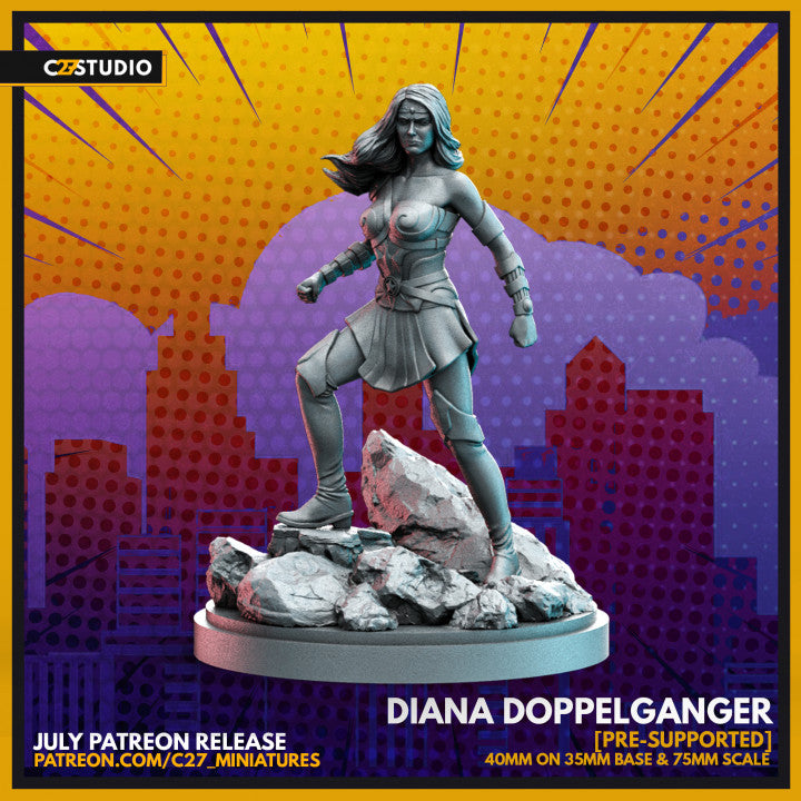 C27 Minis & Terrain July 2022 Release: Atlantean Goons, Aurora, Cosmic Ghost Rider, Drax, Gorr the God Butcher, Homelander, Maeve, Punisher, Rictor, Spider Woman, Sue Storm, Sunfire, Valkyrie, Warlock