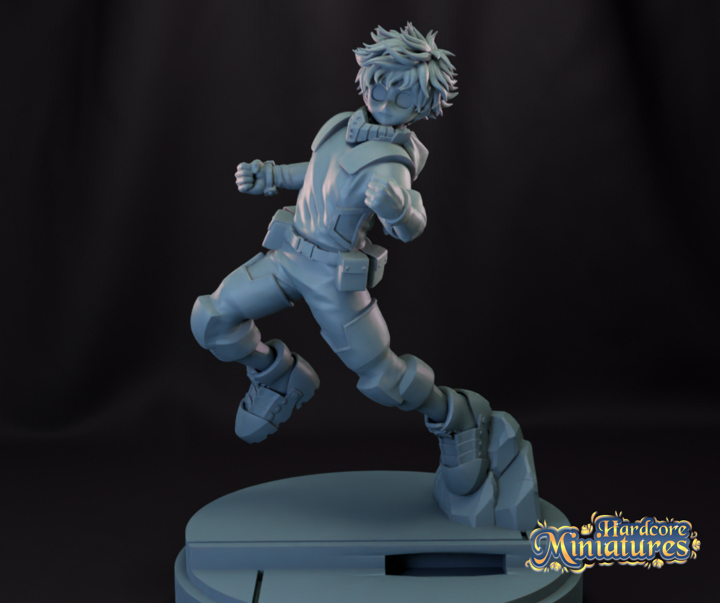 Hardcore Miniatures November 2022 Release: Ace, Android 17, Android 18, Beerus, Broly, Cell, Divine Gohan, Frieza, Gohan Cell, King Vegeta, Luffy, Midoriya, Syn Shenron