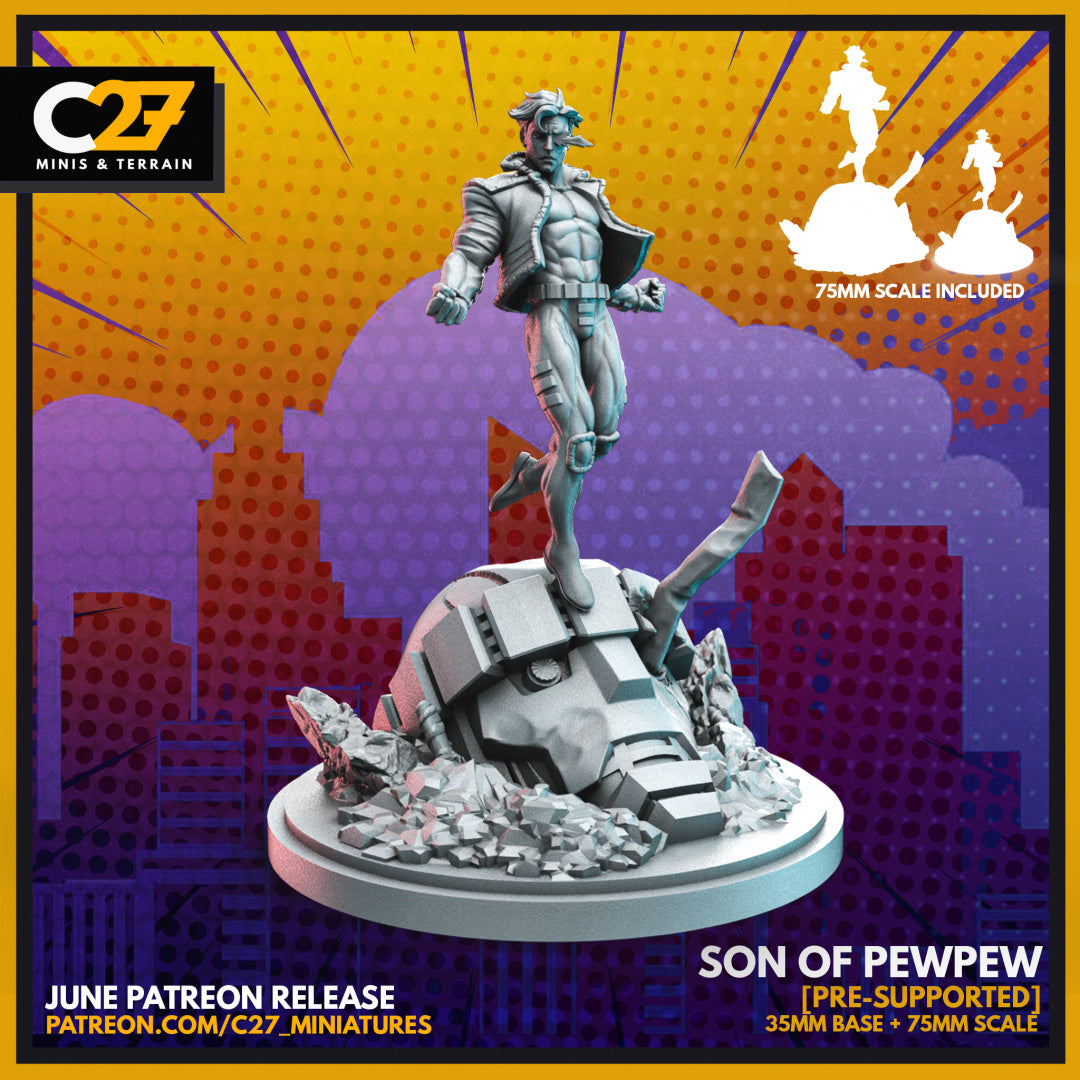 C27 Minis & Terrain June 2022 Release: Daken, Gamora, Ghost Rider, Hostages, Howard the Duck, Iron Man, Luke Cage, Man-Spider, Nate Grey, Northstar, Phyla Vell, Shatterstar, Thug Goons