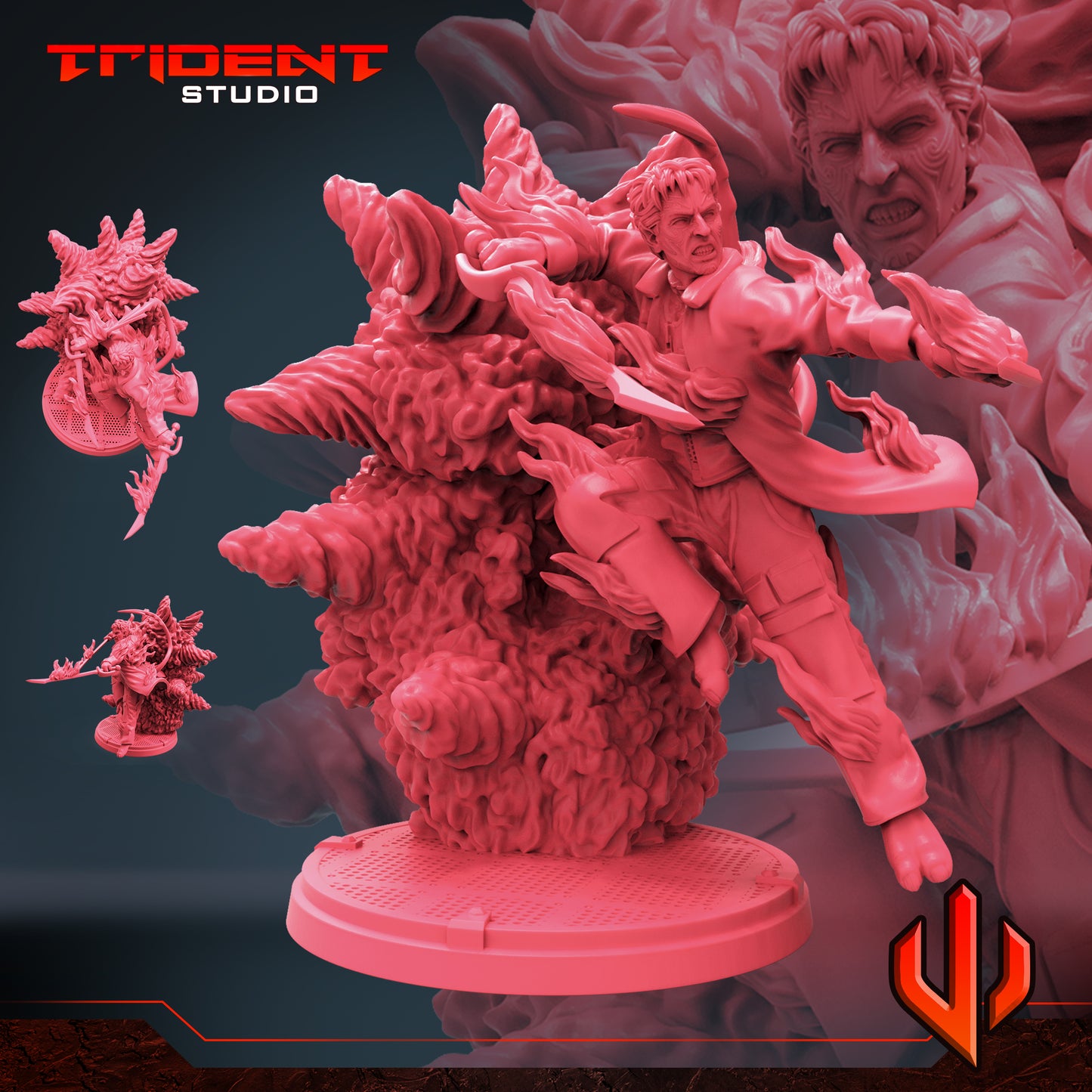 Trident Studios December 2021 Release - Marvel-Inspired 3D Printed Miniatures