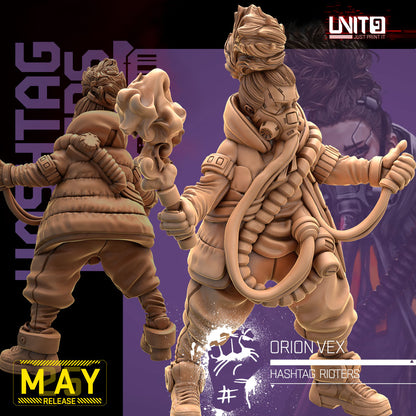 UNIT9 05.2025 – Hashtag Rioters | Greg Smasher Chomsky | Iona Shard Drayke | Nova Brickbat Cruz | Orion Vex | Panzer Pup | Raze Crowbar Mendoza