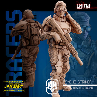 UNIT9 01.2025 – Psycho Tracers Squad | Grid Hunter | Hyper Wasp | Peacekeeper Alpha | Psycho-Striker | Vex Ashford
