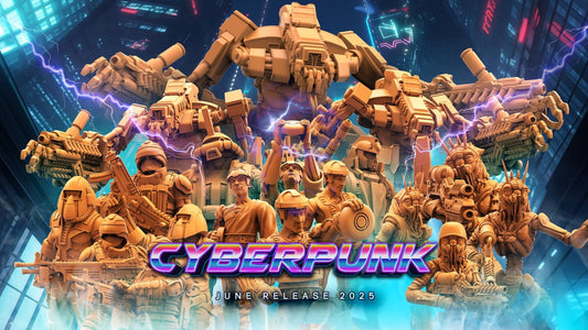 Papsikels Miniatures Cyberpunk - June 2025