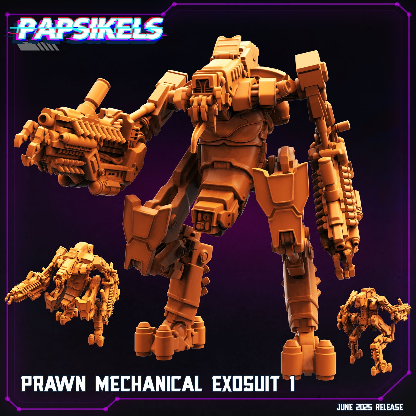 Papsikels Miniatures Cyberpunk - June 2025