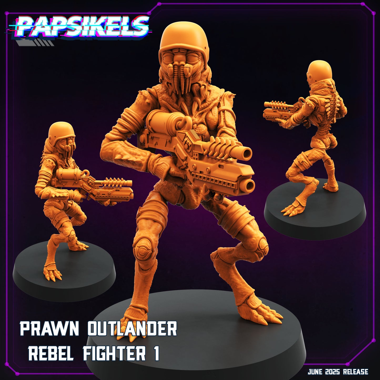 Papsikels Miniatures Cyberpunk - June 2025