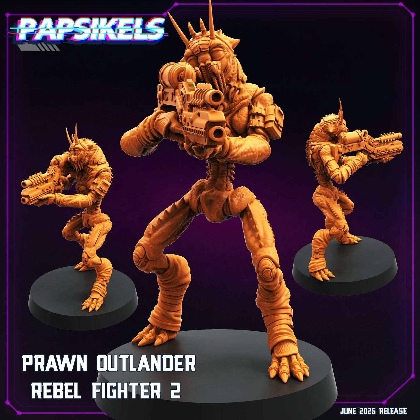 Papsikels Miniatures Cyberpunk - June 2025