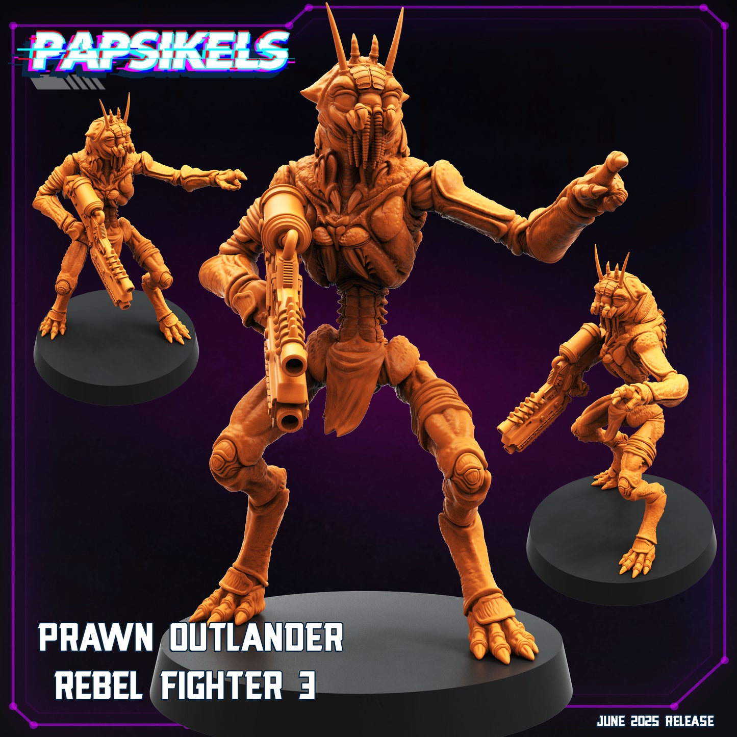 Papsikels Miniatures Cyberpunk - June 2025