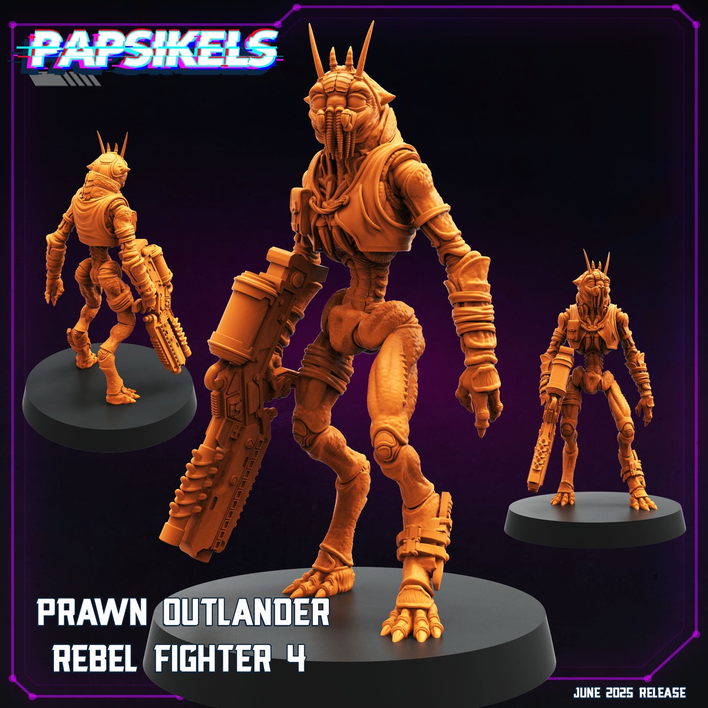 Papsikels Miniatures Cyberpunk - June 2025