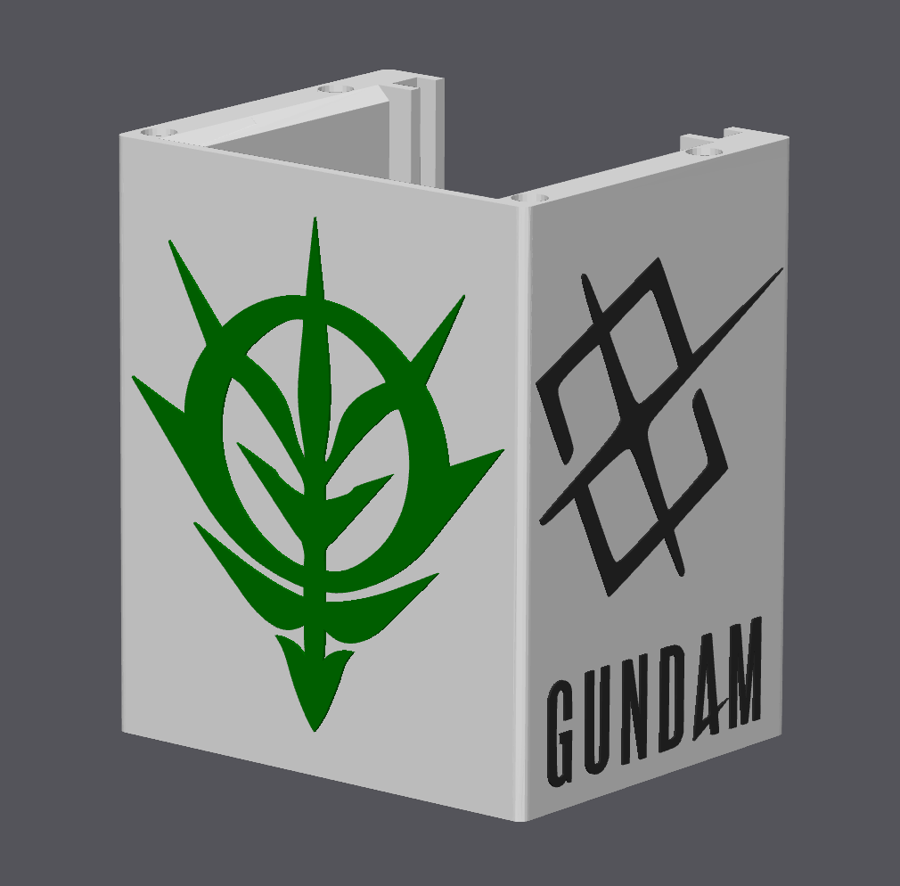 Gundam Card Game Deck Box with Magnetic Dice Holder