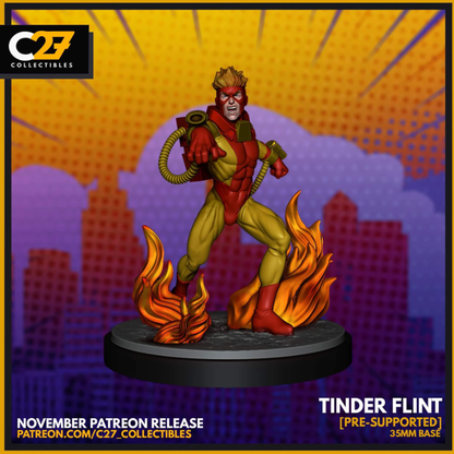 C27 Minis & Terrain November 2021 Release: Villains and Heroes Collection – Avalanche, Banshee, Blob, Emma Frost, Ice Man, Magneto, Pyro