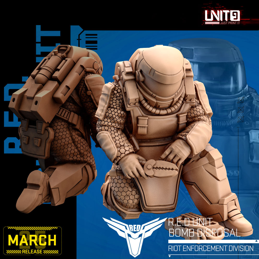 UNIT9 03.2025 – RIOT Enforcement Division | P.R.A.E.T.O.R | R.E.D Unit Bomb Disposal | R.E.D Unit Officer | R.E.D Unit Operator | Sniffer
