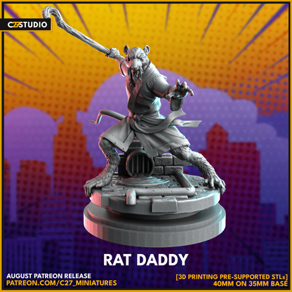 C27 Minis & Terrain August 2023 Release: Chrome Dome, Golden Boy, Grimace, Heladriel, Lover of the Russian Queen, Parasite Stacy, Rat Daddy, Silky Smooth, Womanta, Young Trickshot