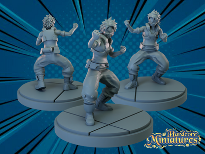 Hardcore Miniatures March 2023 Release: Aries Mū, Bonyu, Yuga Aoyama, Cygnus Hyoga, Dragon Shiryū, Gamma 1, Gamma 2, Gemini Saga, Camie Utsushimi, Mei Hatsume, North Kai, Real Steal, Red Riot, Sagittarius Aiolos, Saiyaman