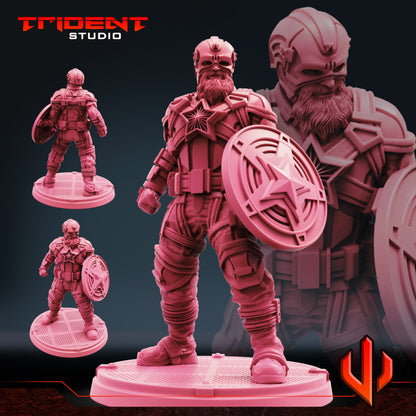 Trident Studios October 2021 Release - Marvel-Inspired 3D Printed Miniatures