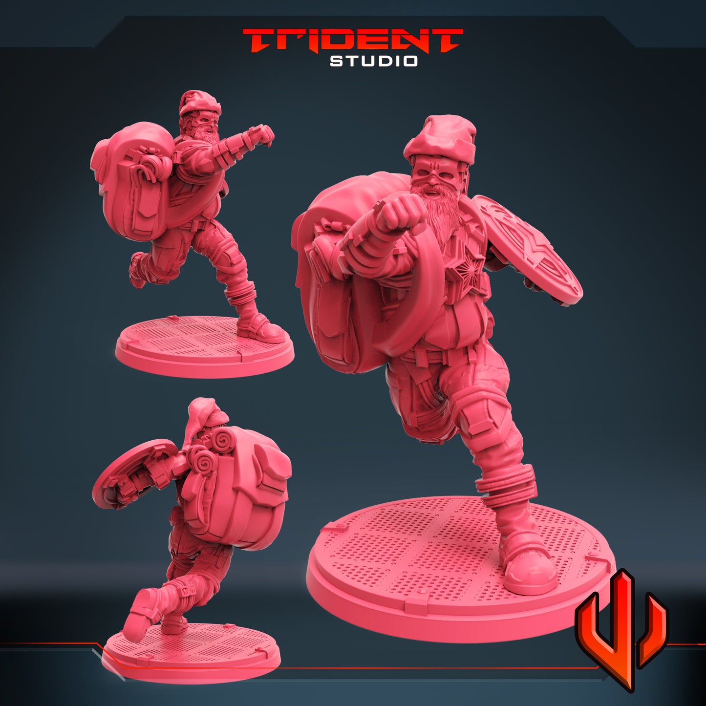 Trident Studios October 2021 Release - Marvel-Inspired 3D Printed Miniatures