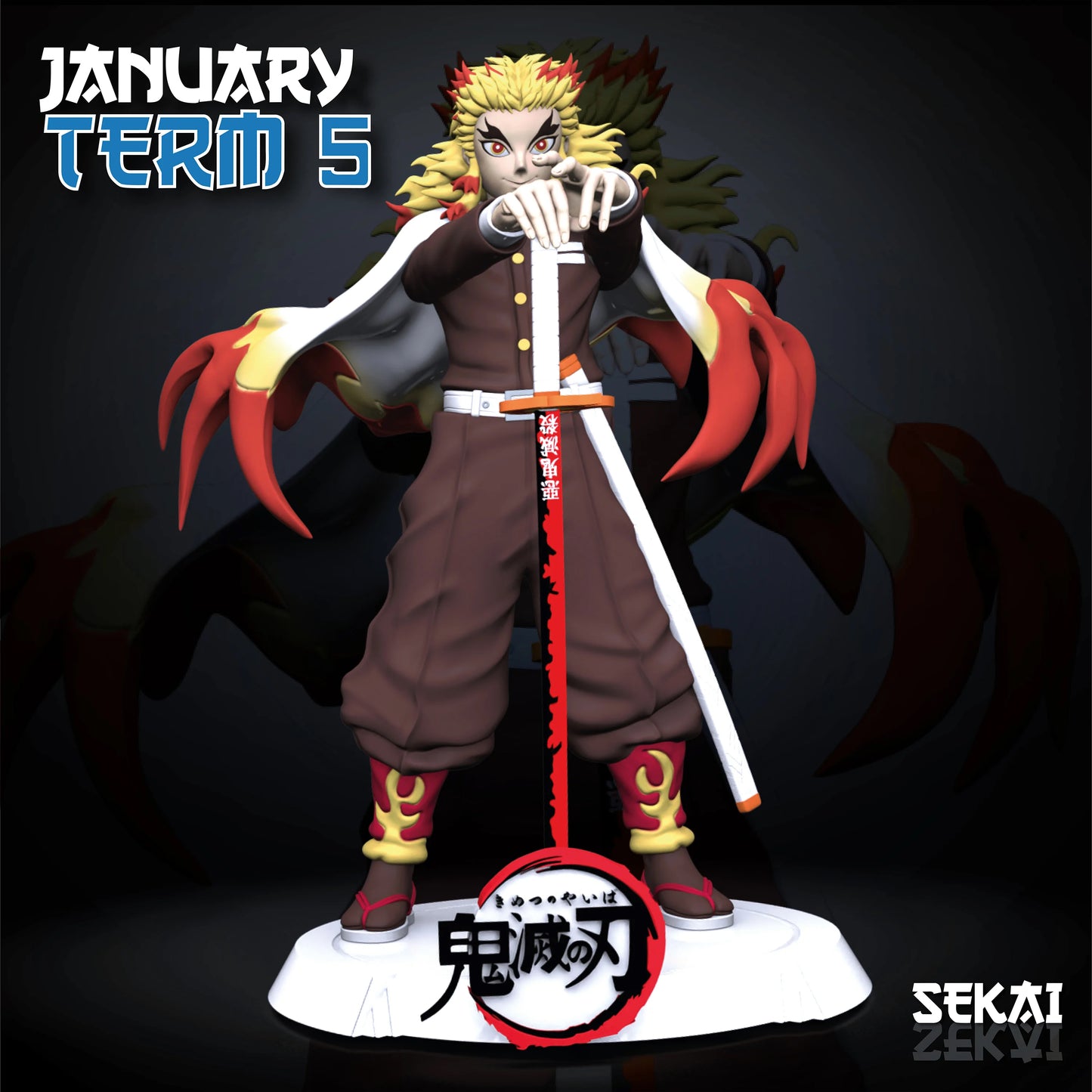 Sekai 3D January 2022 Release: Kisame | Kukateru | Mai | Pilaf | Raditz | Rengoku | Shiryu | Shu | Shun