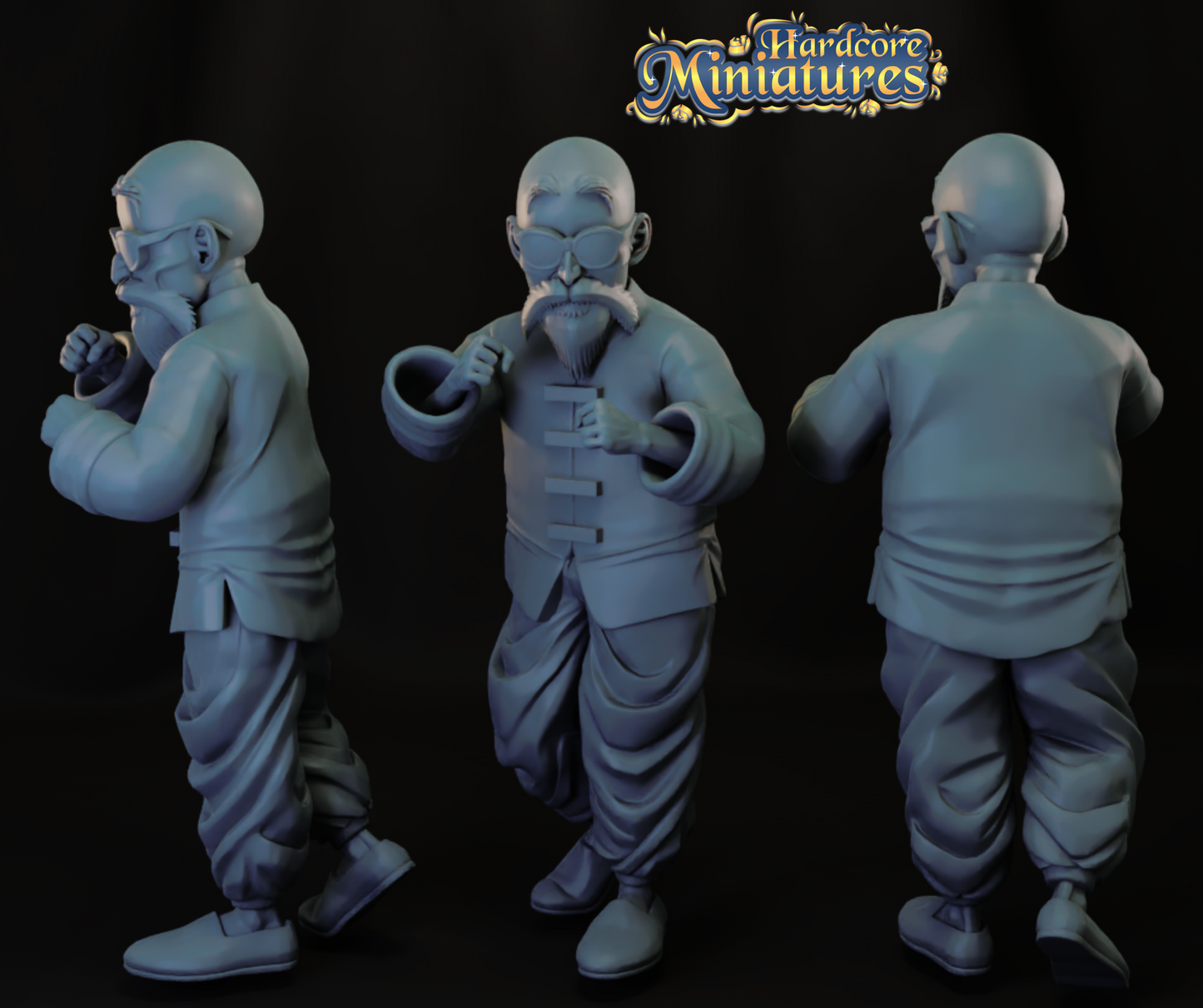 Hardcore Miniatures August 2022 Release: Capsule, Cell, Goku, King Cold, Piccolo, Roshi, Tapion, Trunks Time Machine, Yamcha