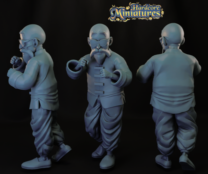 Hardcore Miniatures August 2022 Release: Capsule, Cell, Goku, King Cold, Piccolo, Roshi, Tapion, Trunks Time Machine, Yamcha