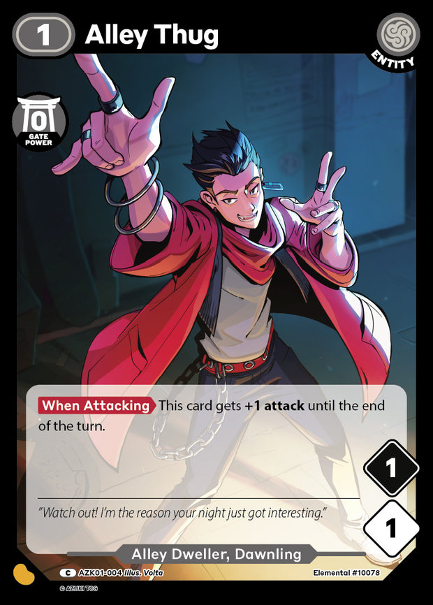Alley Thug | Booster | C | Normal | #AZK01-004