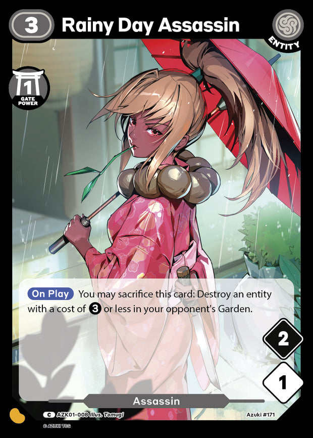 Rainy Day Assassin | Booster | C | Normal | #AZK01-008