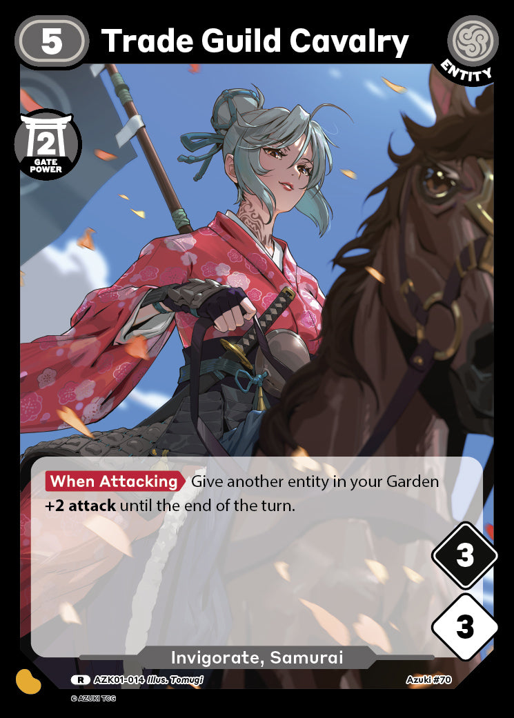 Trade Guild Cavalry | Booster | R | Normal | #AZK01-014