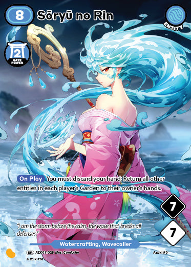 Sōryū no Rin | Booster | SR | Normal | #AZK01-028