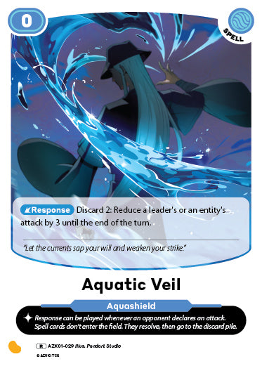 Aquatic Veil | Booster | R | Normal | #AZK01-029