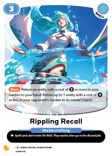 Rippling Recall | Booster | C | Normal | #AZK01-032