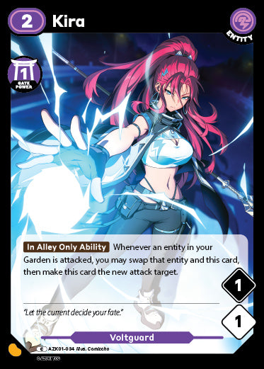 Kira | Booster | C | Normal | #AZK01-034