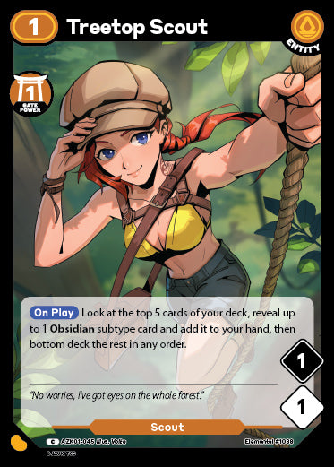 Treetop Scout | Booster | C | Normal | #AZK01-045