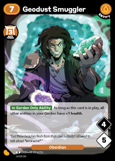 Geodust Smuggler | Booster | R | Normal | #AZK01-053