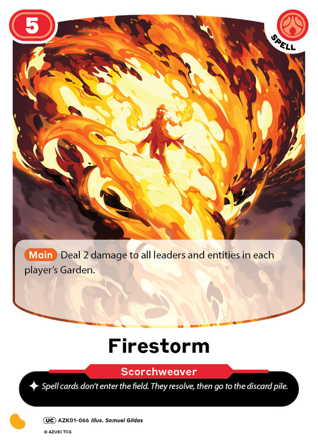 Firestorm | Booster | UC | Normal | #AZK01-066
