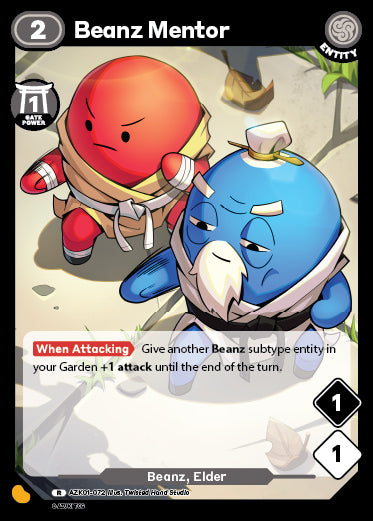 Beanz Mentor | Booster | R | Normal | #AZK01-072