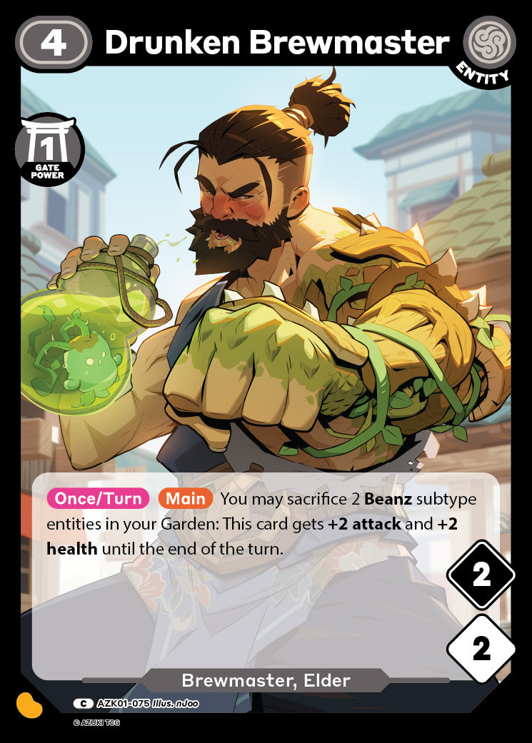 Drunken Brewmaster | Booster | C | Normal | #AZK01-075