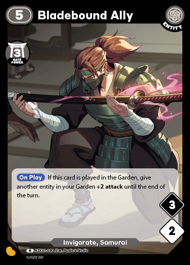 Bladebound Ally | Booster | R | Normal | #AZK01-080