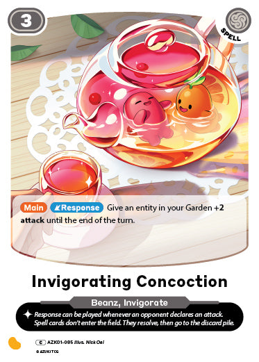 Invigorating Concoction | Booster | C | Normal | #AZK01-085