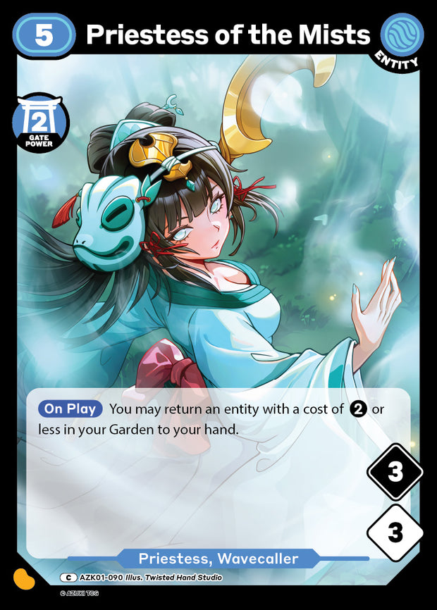 Priestess of the Mists | Booster | C | Normal | #AZK01-090