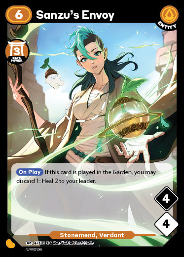 Sanzu's Envoy | Booster | UC | Normal | #AZK01-104