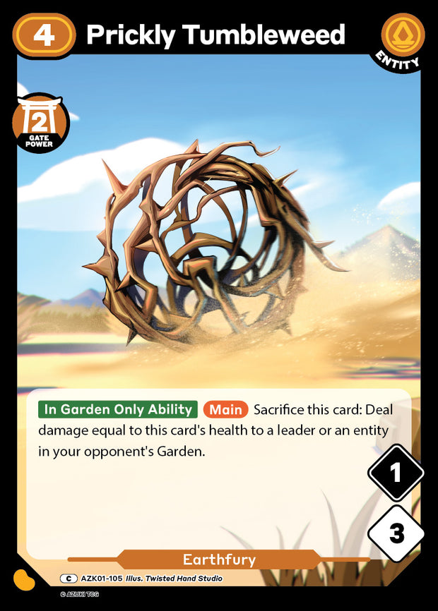 Prickly Tumbleweed | Booster | C | Normal | #AZK01-105