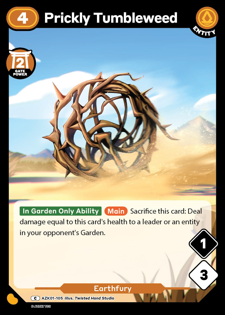 Prickly Tumbleweed | Booster | C | Normal | #AZK01-105