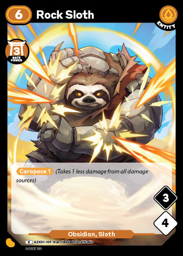 Rock Sloth | Booster | C | Normal | #AZK01-109