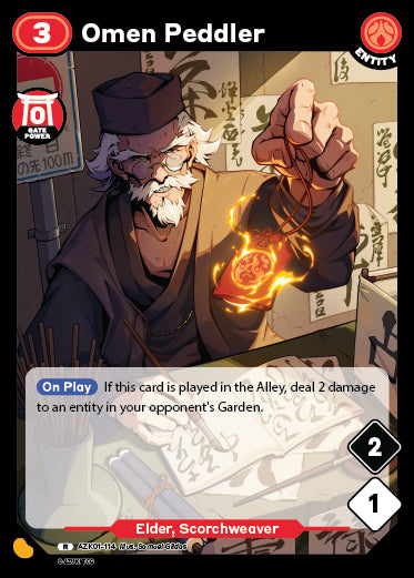 Omen Peddler | Booster | R | Normal | #AZK01-114