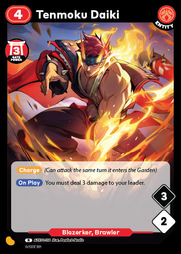 Tenmoku Daiki | Booster | R | Normal | #AZK01-116