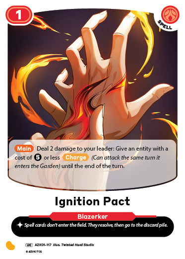 Ignition Pact | Booster | UC | Normal | #AZK01-117