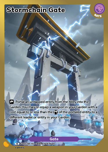 Stormchain Gate | Booster | G | Normal | #AZK01-120