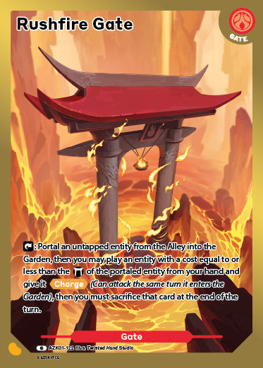 Rushfire Gate | Booster | G | Normal | #AZK01-122