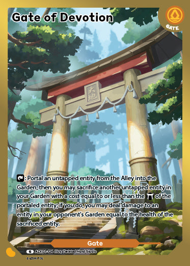 Gate of Devotion | Booster | G | Normal | #AZK01-124