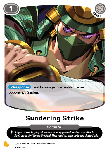 Sundering Strike | Booster | UC | Normal | #AZK01-127