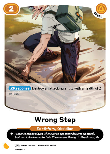 Wrong Step | Booster | UC | Normal | #AZK01-128
